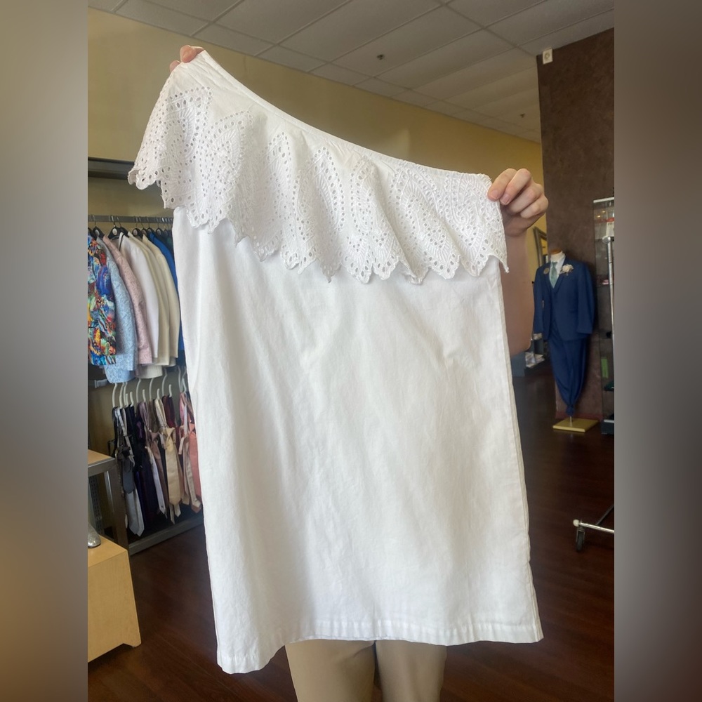 White Mudpie Summer Cotton Dress